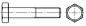 Preview: Sechskantschraube(n) M12 x  75, DIN 931 (ISO 4014) Kl.  8.8; blank schwarz